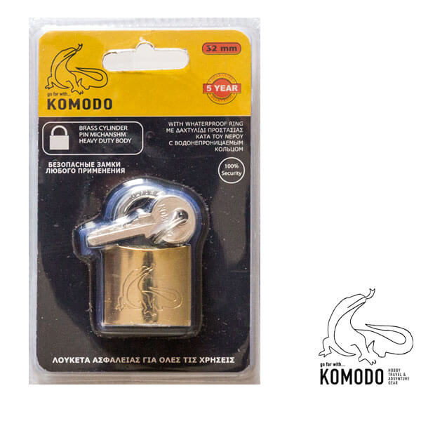 Security padlock 32ΜΜ - Komodo - High security