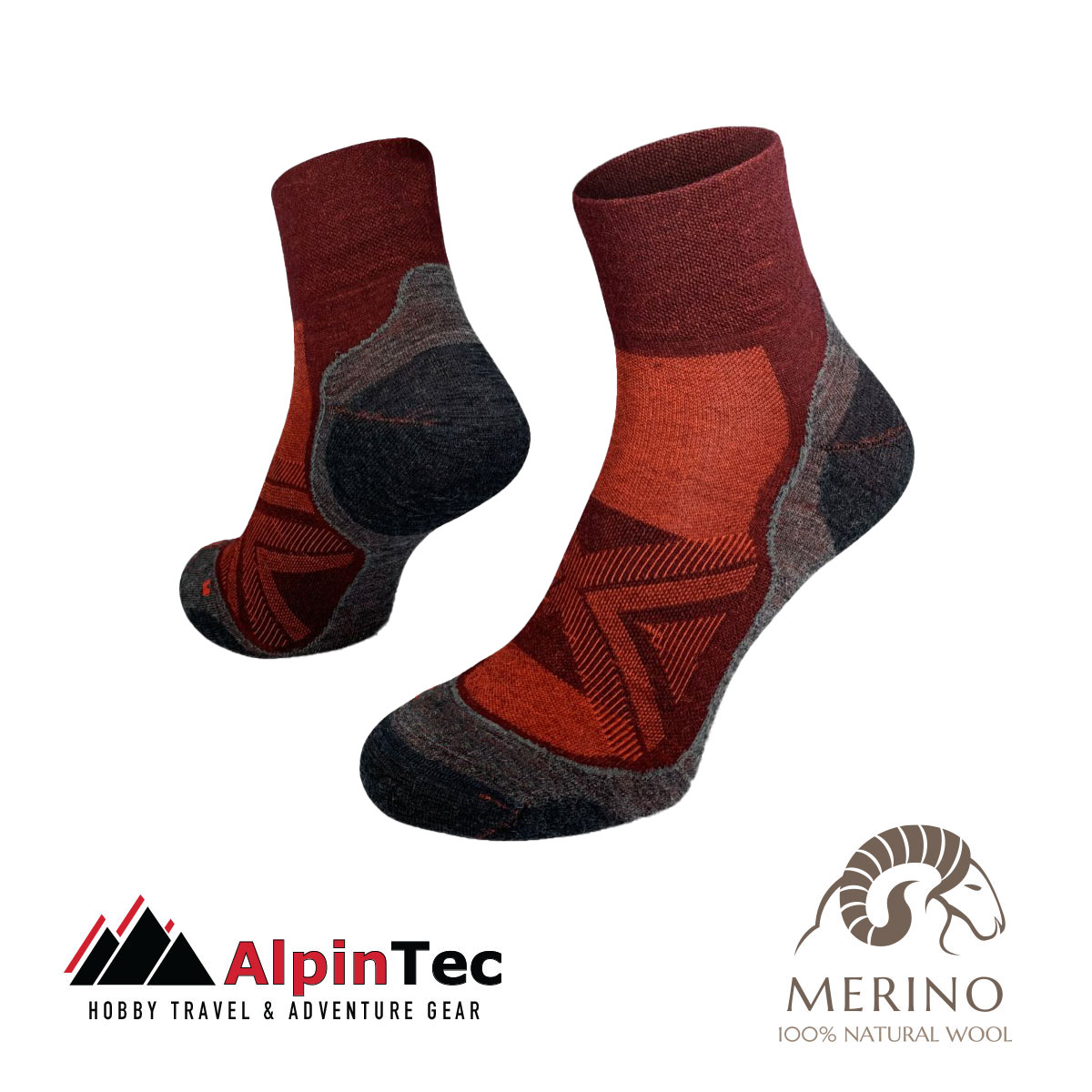 210-2-2 Alpintec Trail Run Low Merino