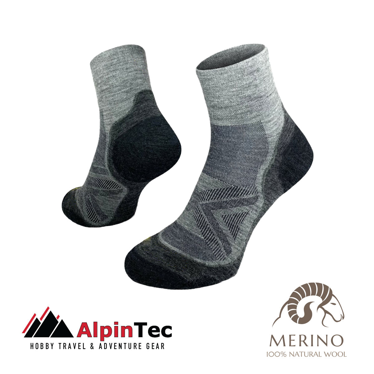 210-2 Alpintec Trail Run Low Merino