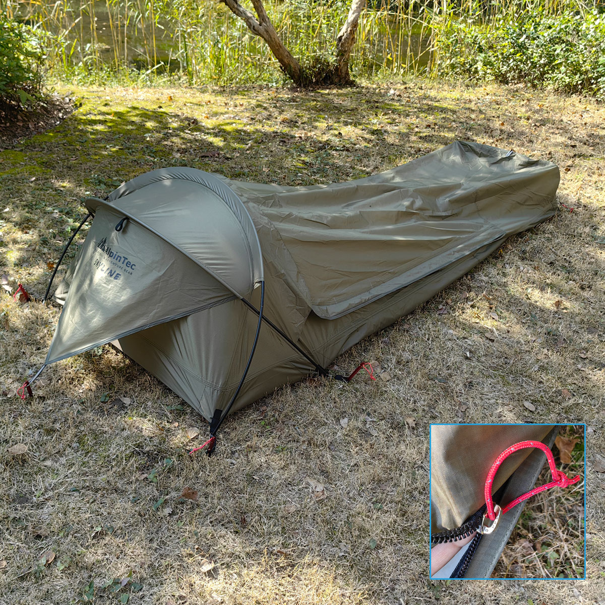 16005-4 bivvy bag Skyline Alpintec camping